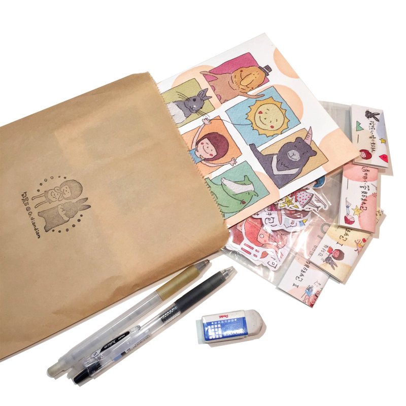 手帐贴纸福袋 / 句点福袋 - 笔记本/手帐 - 纸 多色