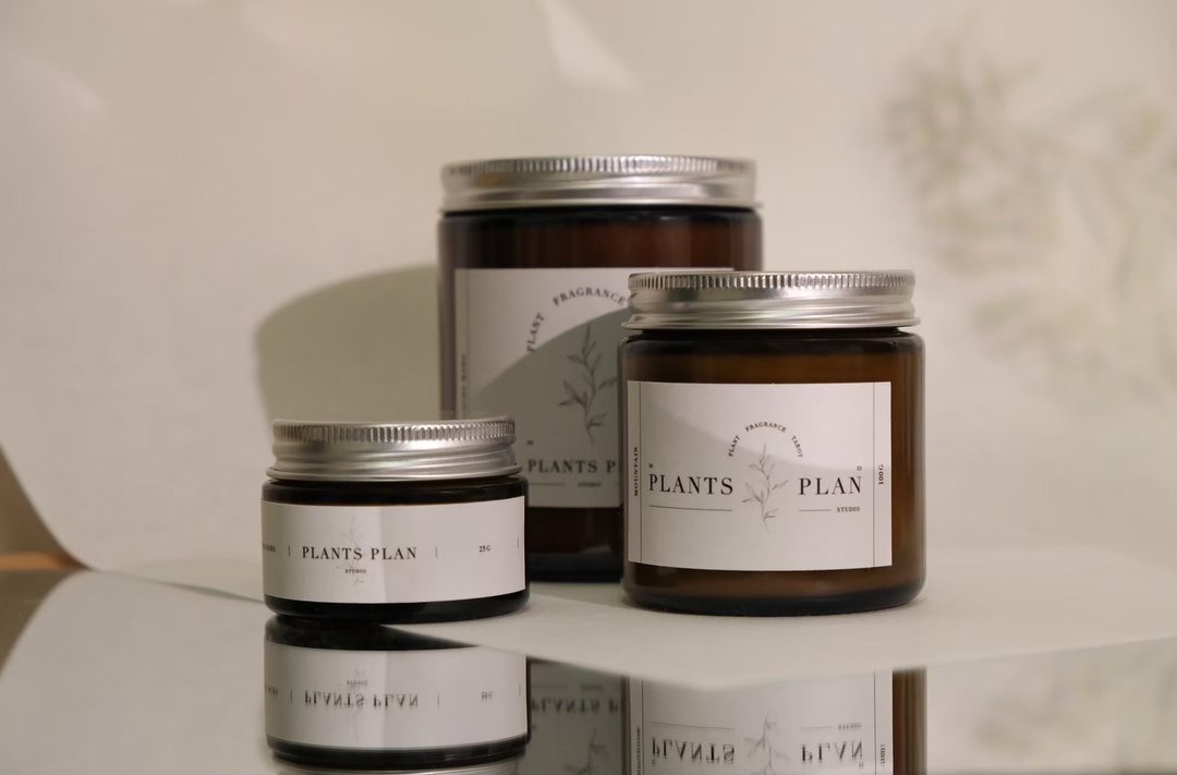 PLANTS PLAN 精油蜡烛 - 香薰/精油/线香 - 蜡 咖啡色
