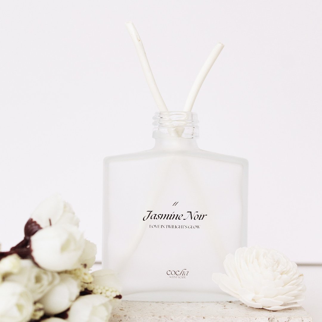 扩香香氛 | 11 夜茉莉 Jasmine Noir - 100ml/50ml - 香薰/精油/线香 - 玻璃 透明