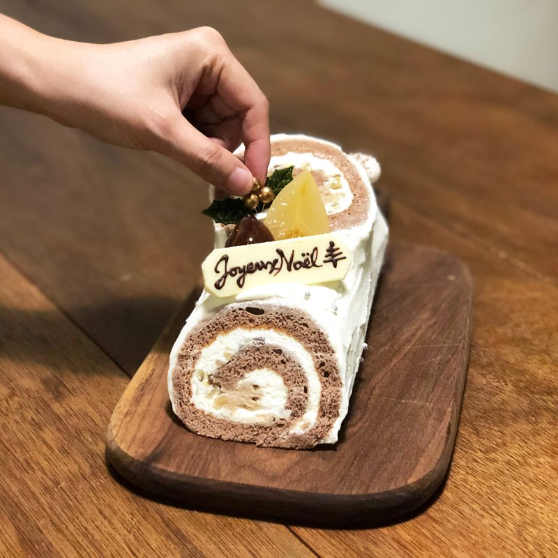 12 月・彼侬甜点・冬日节庆木柴蛋糕 甜点实作 蛋奶素 - 美食 - 新鲜食材 