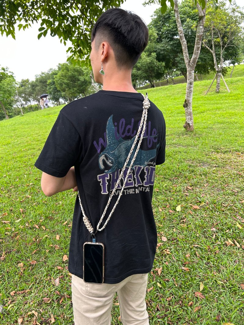 可调式伞绳手机背带 - 其他 - 尼龙 橘色