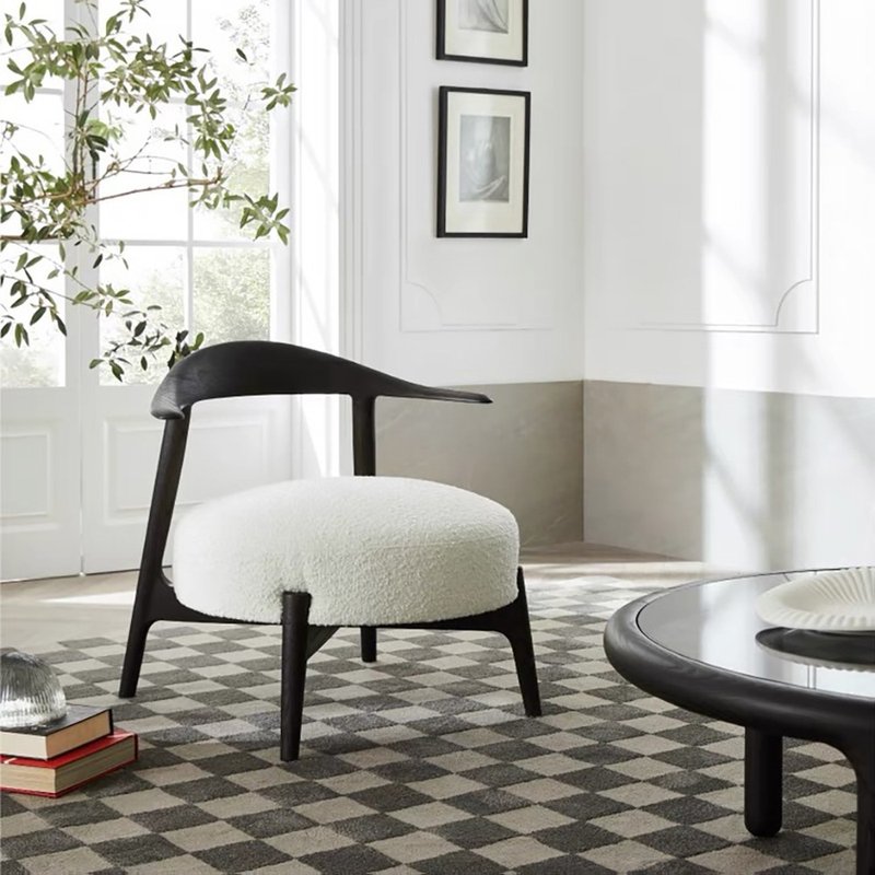 【D3原木家居】Melrose北美梣木休闲椅 单椅 沙发椅 - 椅子/沙发 - 木头 