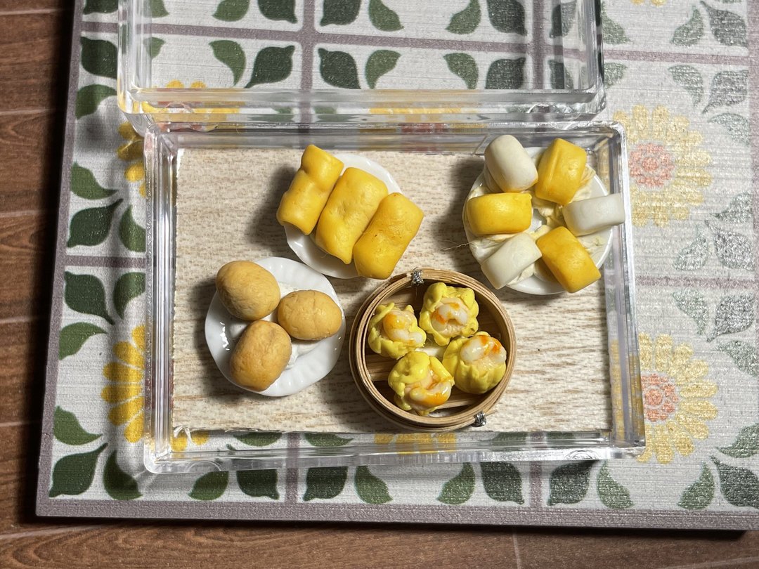 迷你袖珍港式点心_3 - 摆饰 - 其他材质 