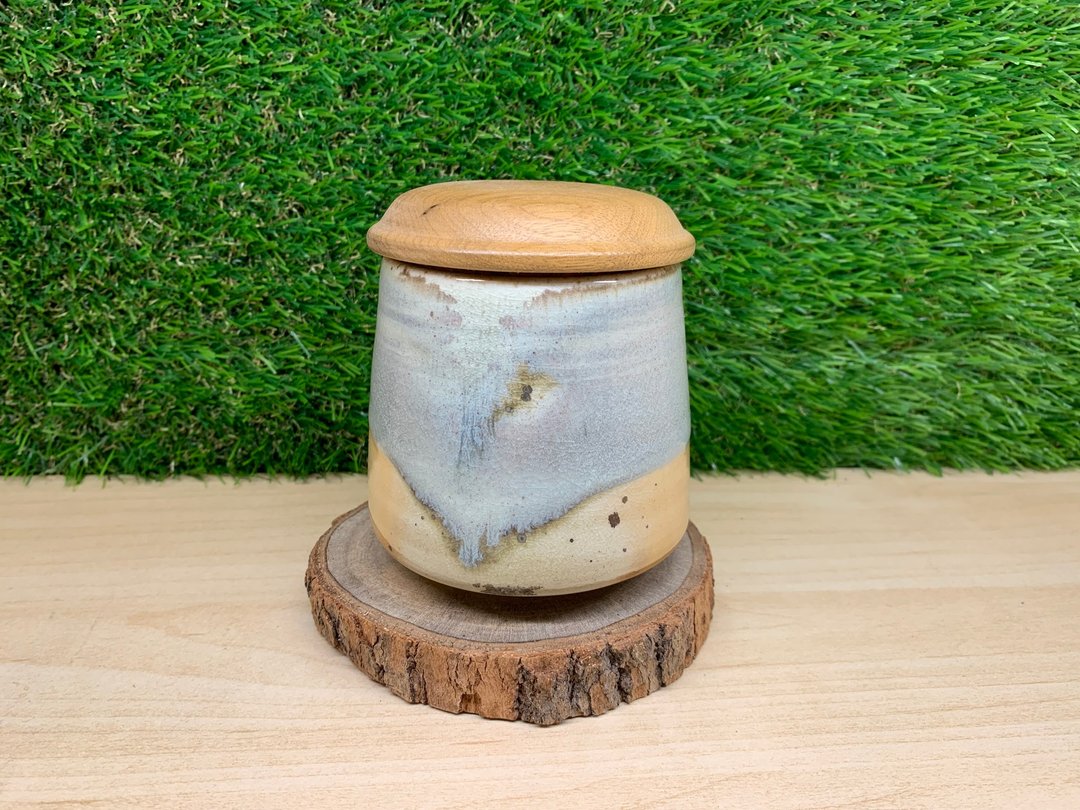 岩层木盖杯 - 其他杯子 - 瓷 多色