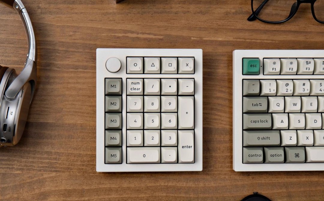 Keychron Q0 Max QMK 定制化数字键盘 - 电脑配件 - 聚酯纤维 
