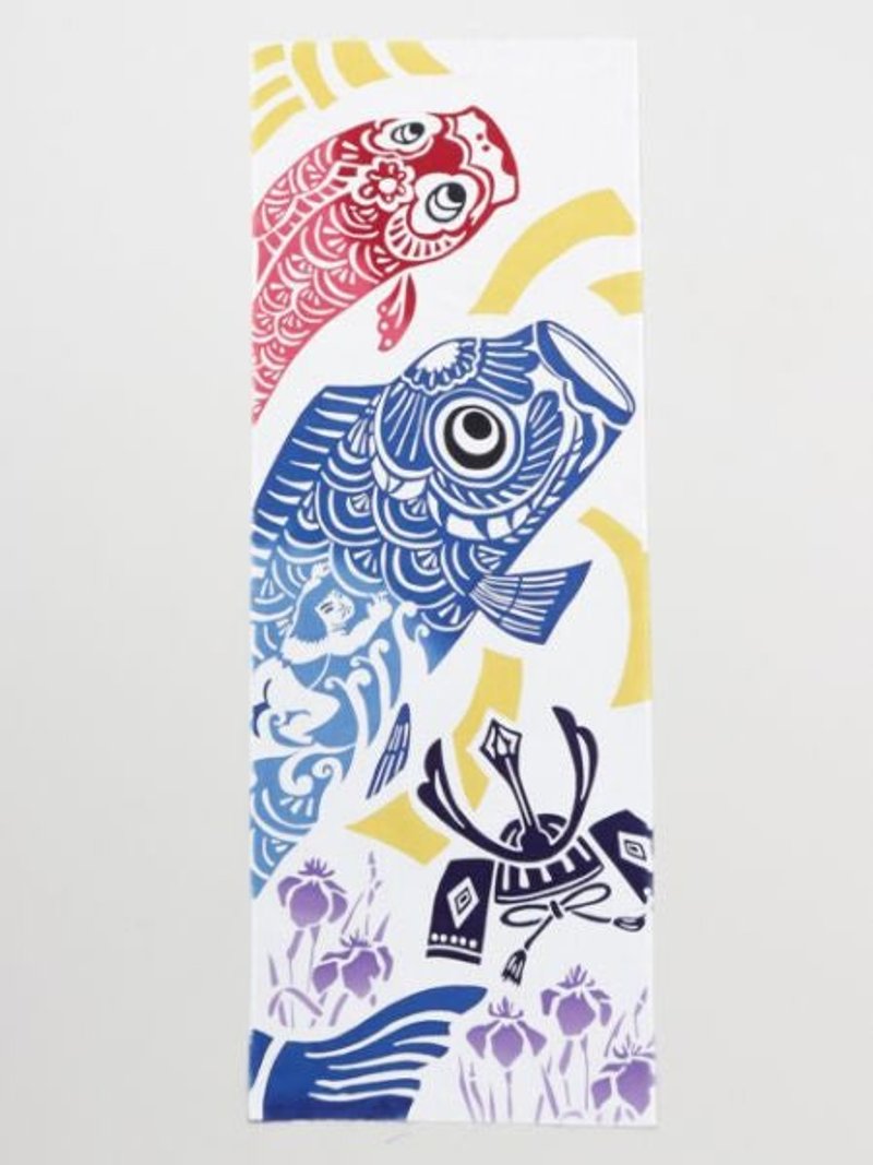 TENUGUI Towel - KOINOBORI & KABUTO - 毛巾浴巾 - 其他材质 