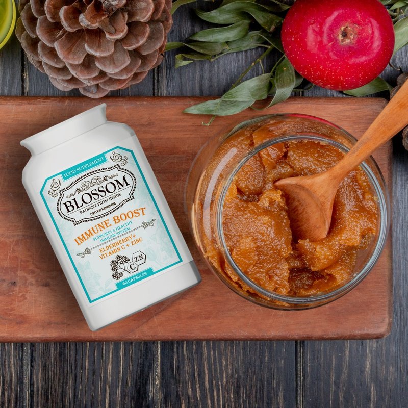 英国Blossom Immune Boost 免疫配方 (60粒) - 健康/养生 - 浓缩/萃取物 绿色