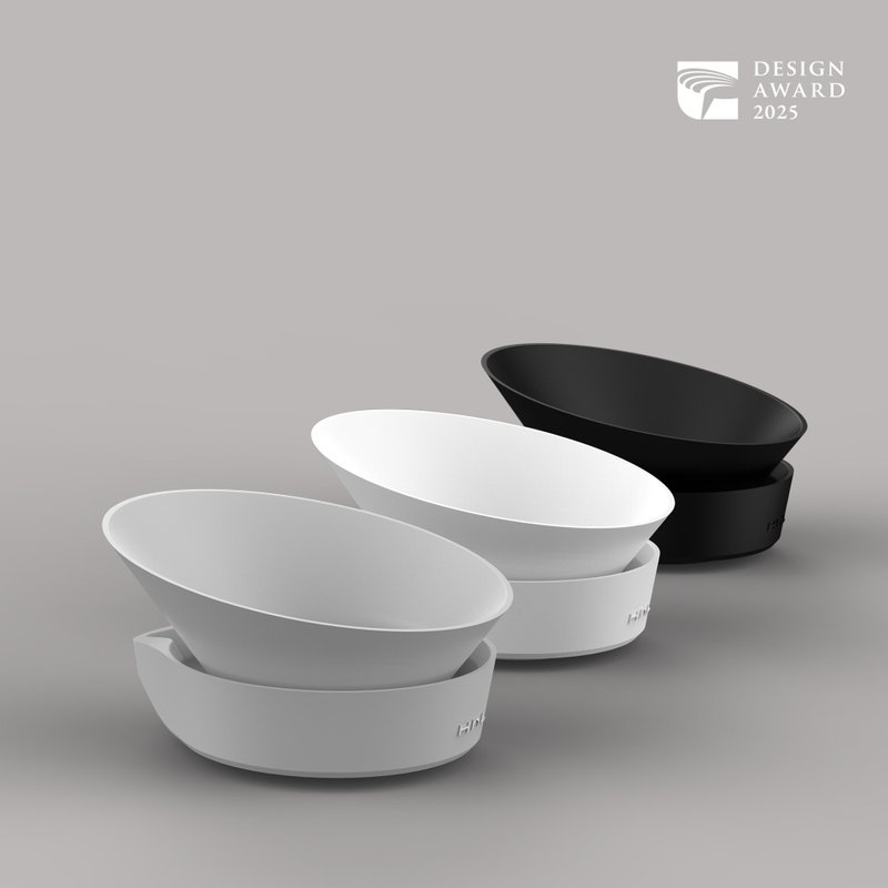 【请用膳】 双道防蚁宠物碗 | 双碗 - 碗/碗架 - 硅胶 