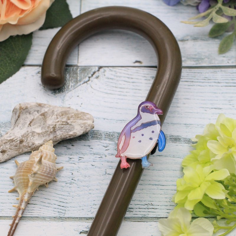 洪堡企鹅伞记号笔 [独一无二 1 件] - 雨伞/雨衣 - 塑料 多色