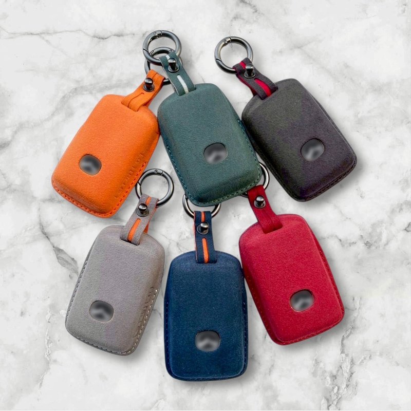 马自达 Mazda CX60 CX3 CX30 CX5 CX60 麂皮 皮套 钥匙套 钥匙包 - 钥匙链/钥匙包 - 真皮 