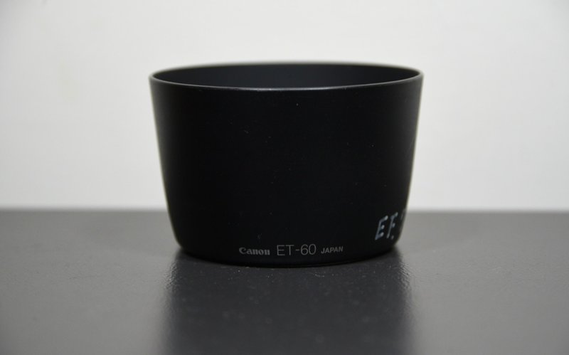 【经典古物】佳能 Canon EF 75-300mm EF 55-250mm ET-60 遮光罩 - 相机 - 其他材质 