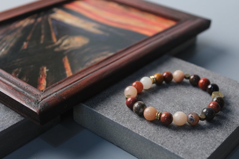 手环手链 / 名画作系列 /  呐喊 / 定制服务 - 手链/手环 - 半宝石 