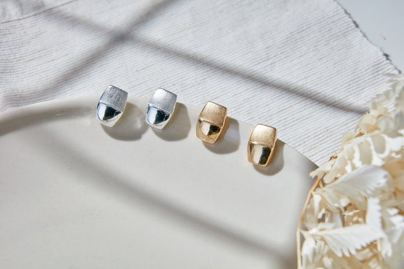 【美国带回 西洋古董饰品】1980年代美国品牌Napier 复古耳栓款 - 耳环/耳夹 - 其他金属 