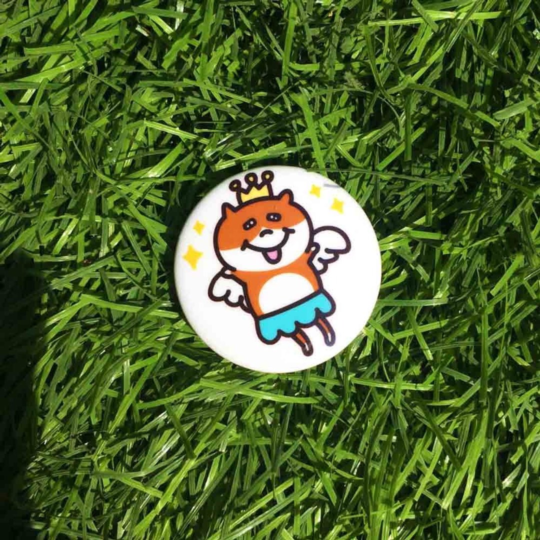 迪士尼の日常 马口铁徽章 (小) Disney Angel - 贴纸 - 塑料 