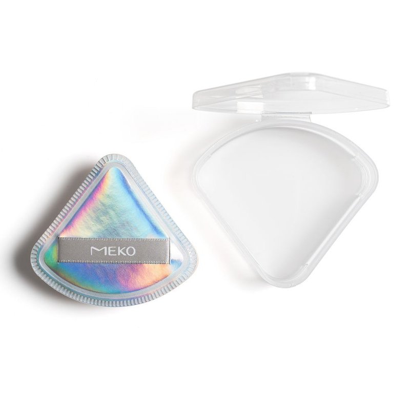 极光星耀澎澎扇形粉扑(含盒) - 彩妆刷具/镜子/梳子 - 其他材质 粉红色