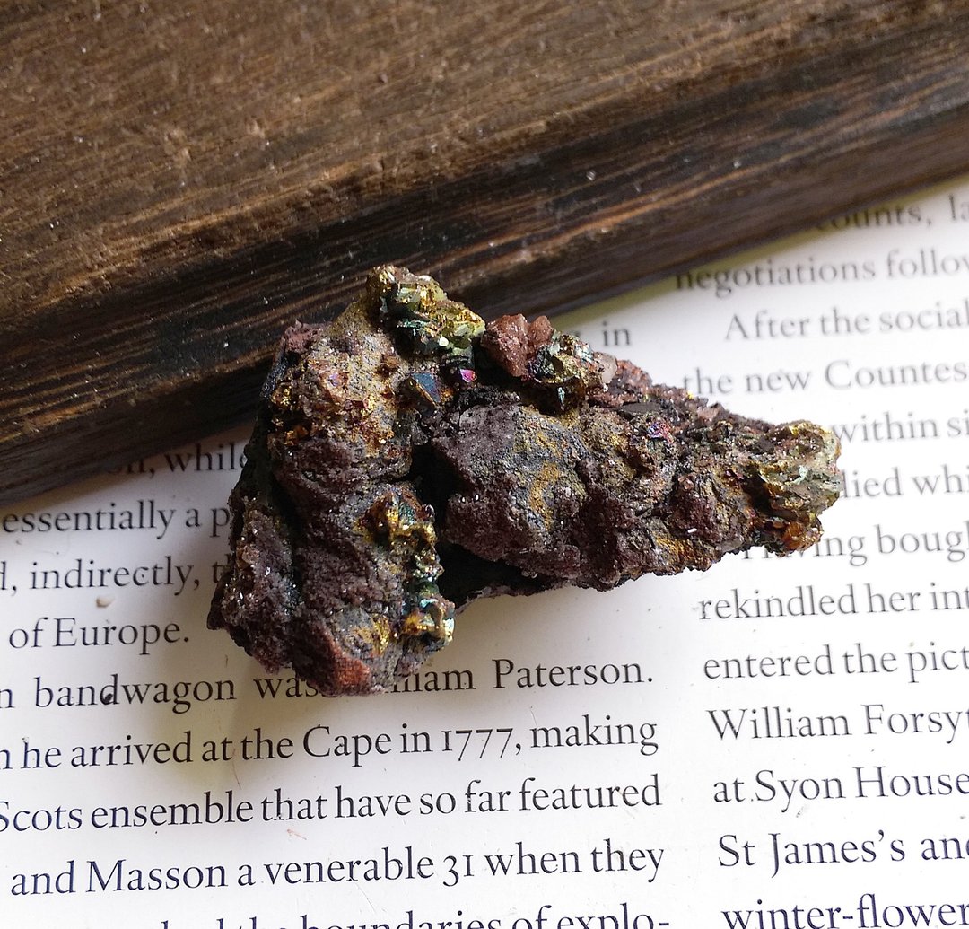 Barite Chalcopyrite 重晶石 黄铜矿 共生矿 天然矿石 原矿 - 摆饰 - 其他材质 