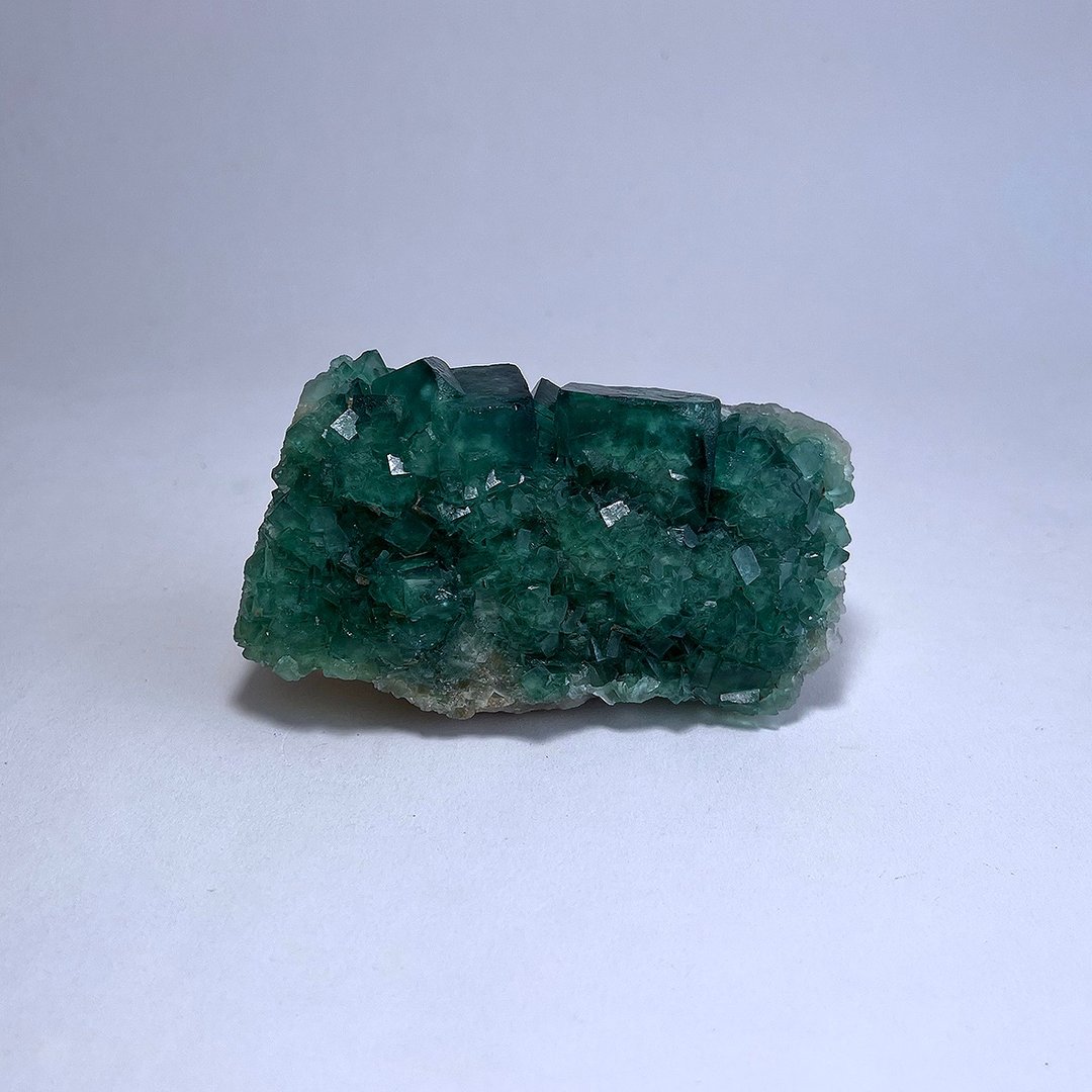 天然矿石 马达加斯加 绿萤石 原矿 - 摆饰 - 宝石 绿色