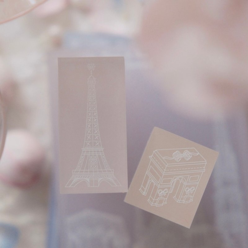 星之声 古典亚克力印章 迷你印章套组 - 印章/印台 - 压克力 