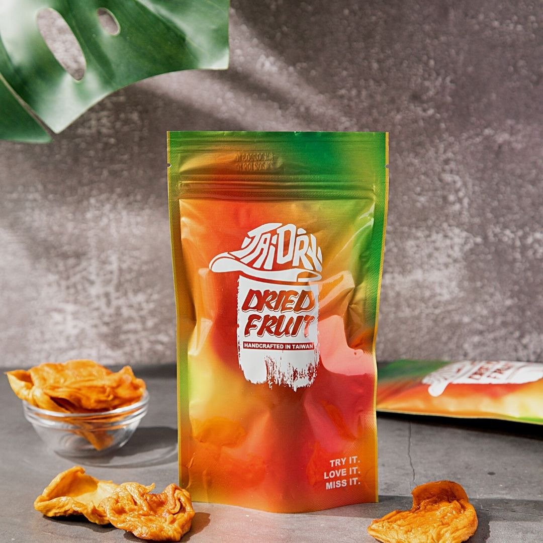 【太跩超划组】无糖爱文芒果干 DRIED MANGO大口咬厚切包100g*5包 - 水果干 - 其他材质 