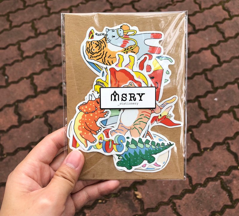 RAY + LUCKY 的房间 综合贴纸包 - 贴纸 - 其他材质 多色