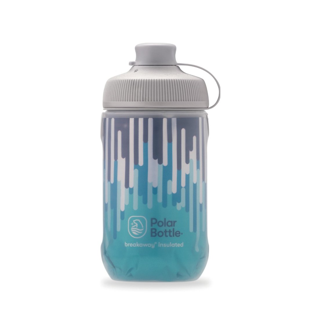 Polar Bottle 12oz MUCK 双层保冷喷射水壶 ZIPPER 水蓝 - 运动配件 - 塑料 蓝色