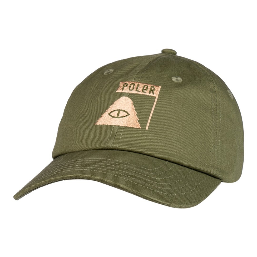 POLER SUMMIT DAD HAT 鸭舌帽 老帽 军绿 - 帽子 - 其他材质 多色