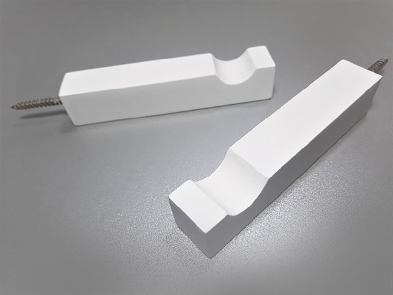 Deco wall wood square hook. Minimalist wall storage for hat, plant, clothes - 衣架/挂勾 - 木头 