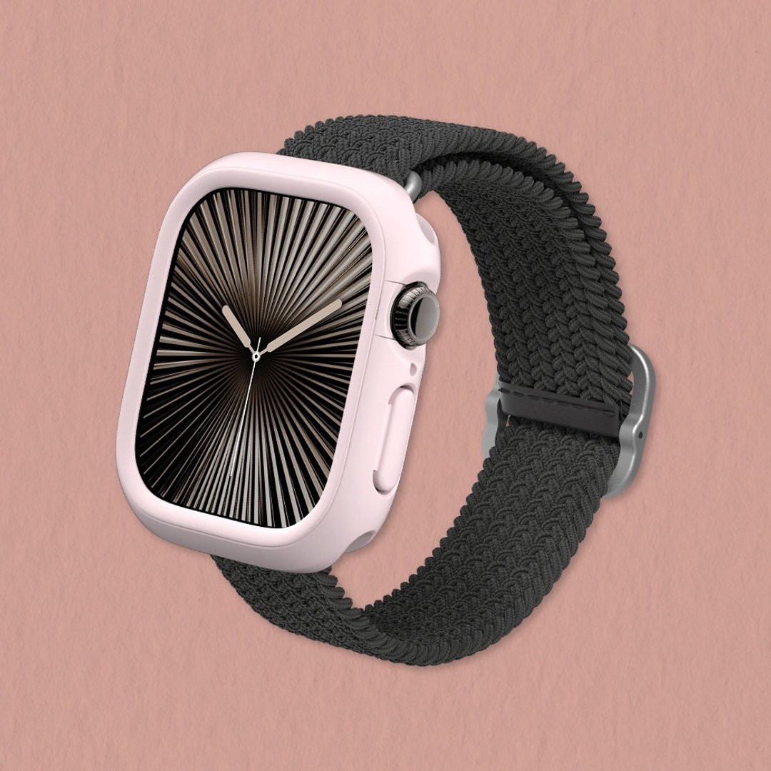 Apple Watch 10/11 边框保护壳-雪酪粉 - 数码小物 - 其他材质 粉红色
