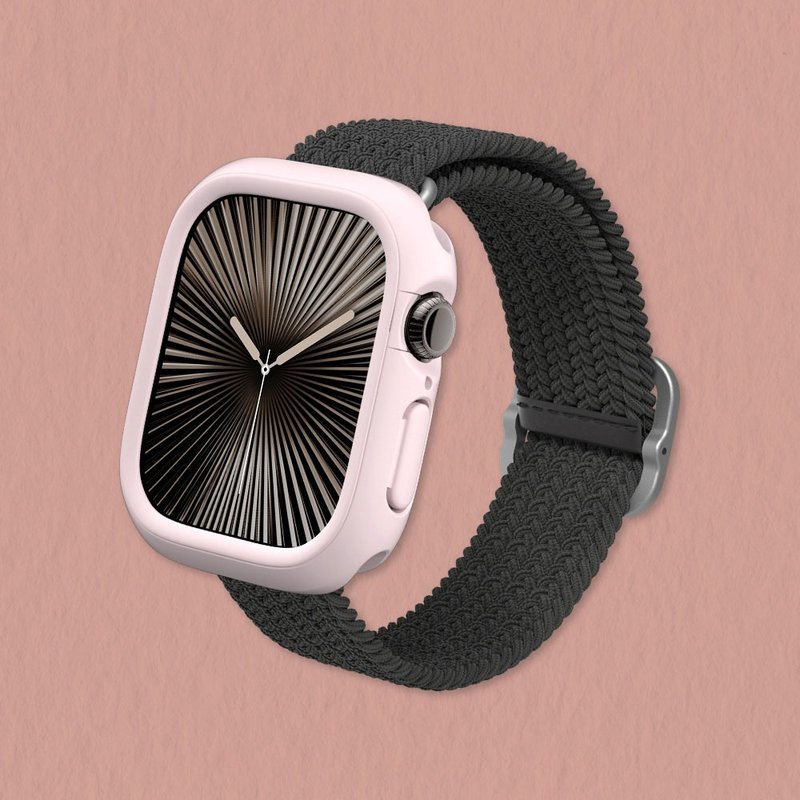 Apple Watch 10/11 边框保护壳-雪酪粉 - 数码小物 - 其他材质 粉红色