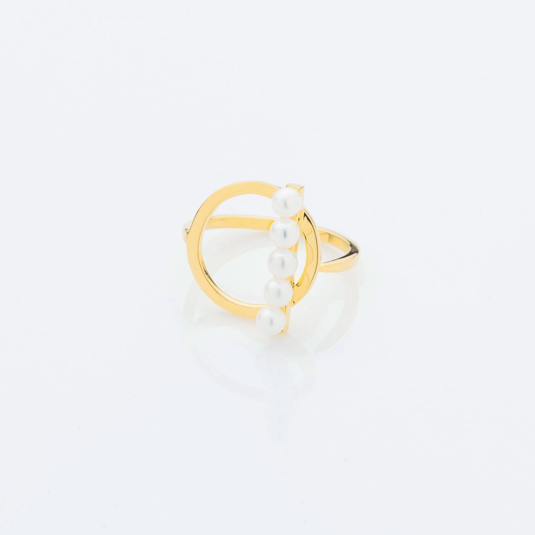 细致内敛 / Oceana ring - 戒指 - 其他金属 金色