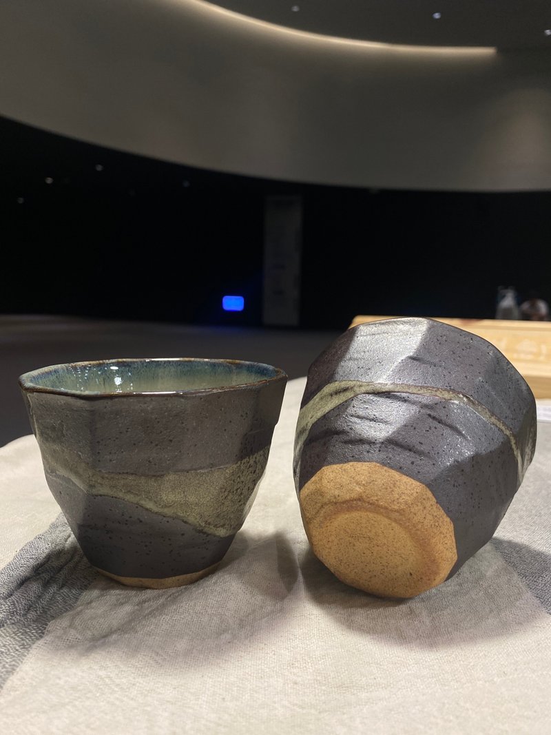 日本职人手作陶杯 濑户烧 茶杯 水杯 咖啡杯 - 茶具/茶杯 - 陶 