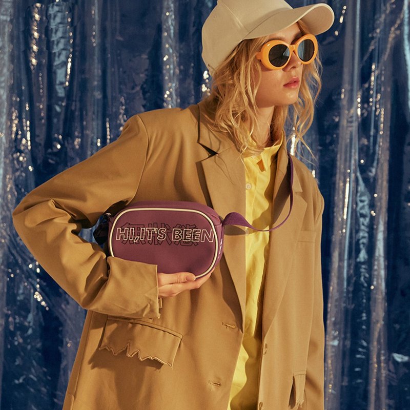 无状态系列雾面斜背包单肩包手提包 - 侧背包/斜挎包 - 其他材质 