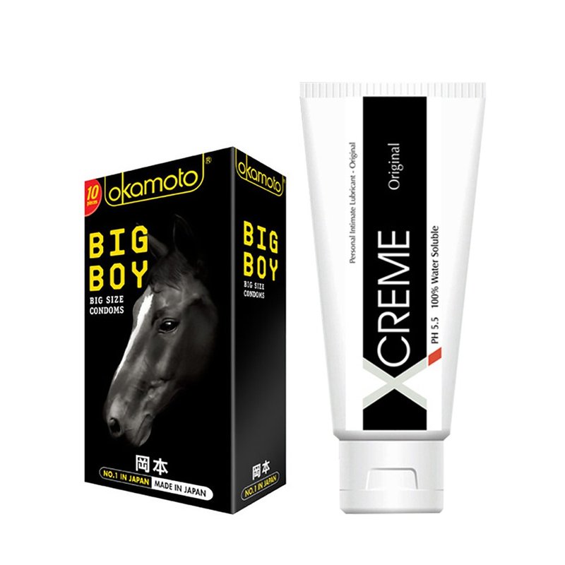 冈本_Xcreme超快感联名润套组合_暗黑潮流组 - 情趣用品 - 其他材质 