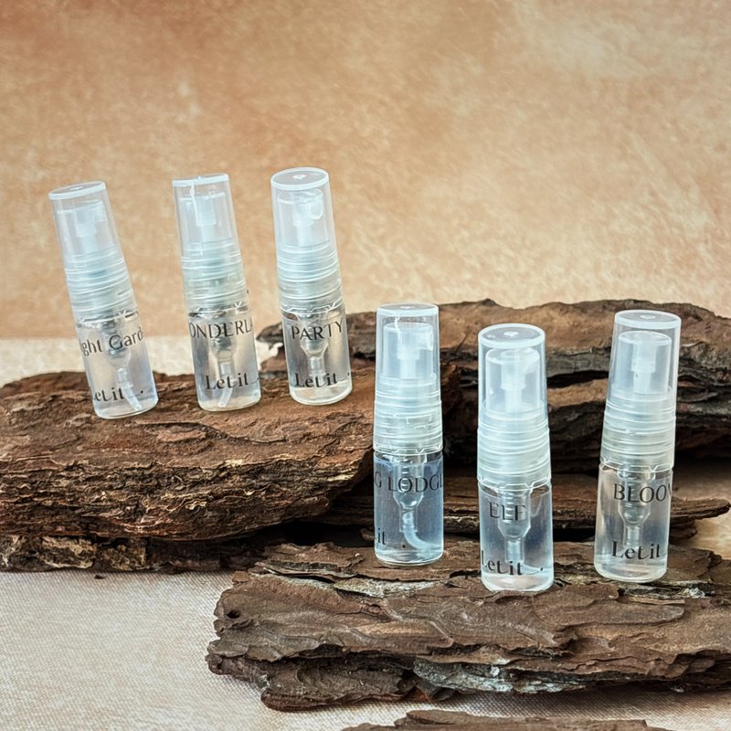 【试香组】香氛喷雾 5ml × 六款香味 - 香薰/精油/线香 - 玻璃 