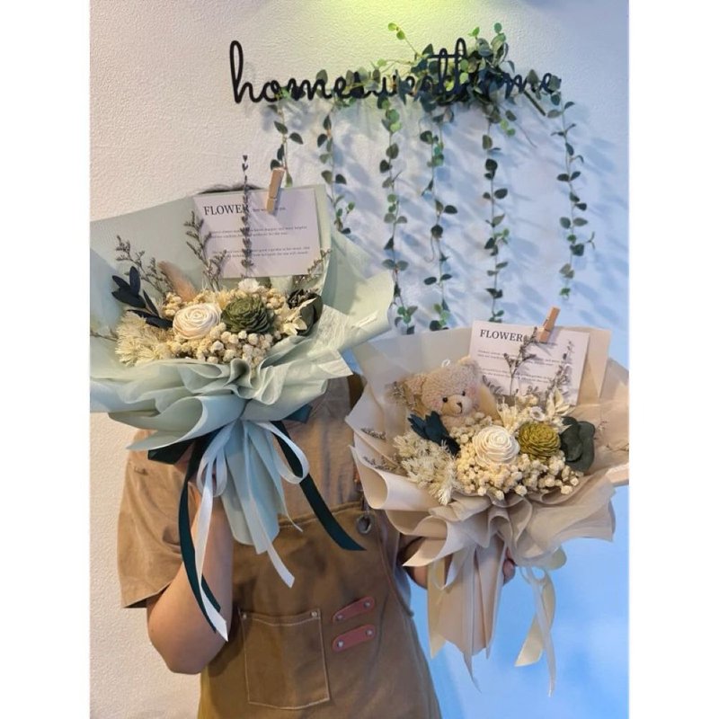 干燥花束 - 干燥花/捧花 - 植物．花 多色