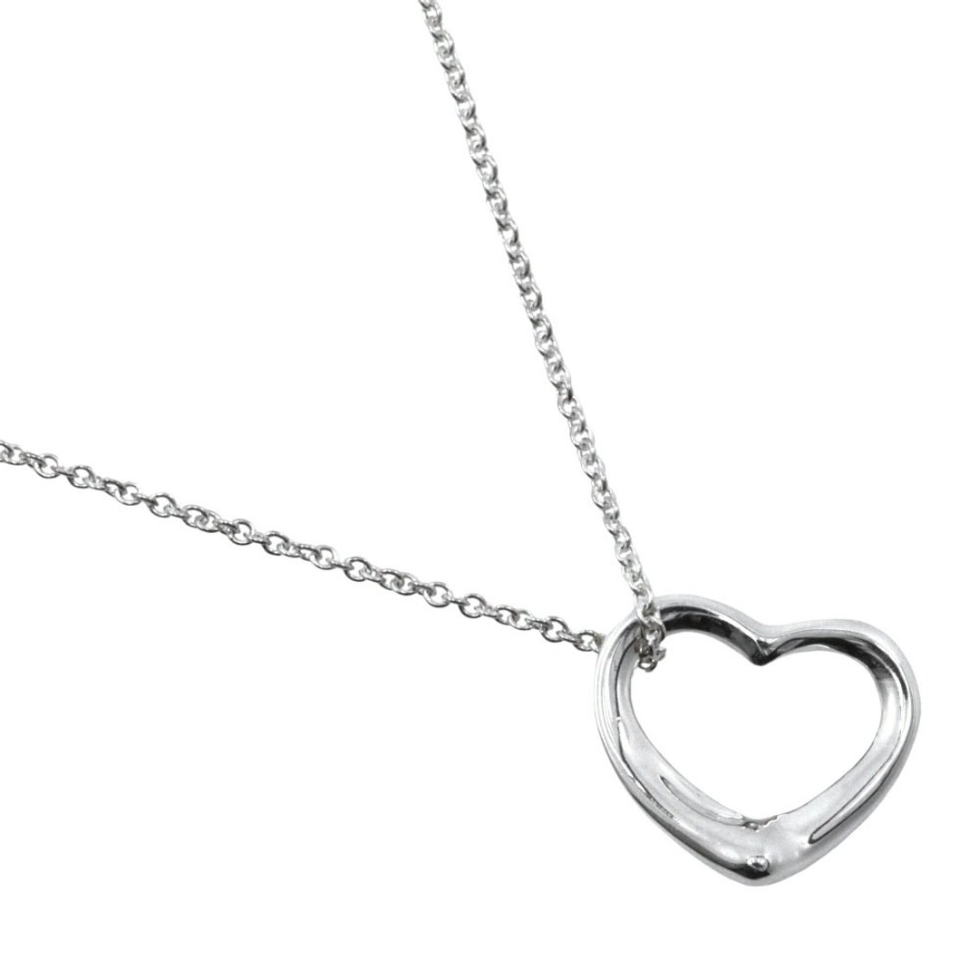 【日本直送】蒂芙尼 TIFFANY&Co. 经典爱心项链 艾尔莎・柏 લે提 银925 爱心坠饰 约2.4g женские【二手】 - 项链 - 银 银色