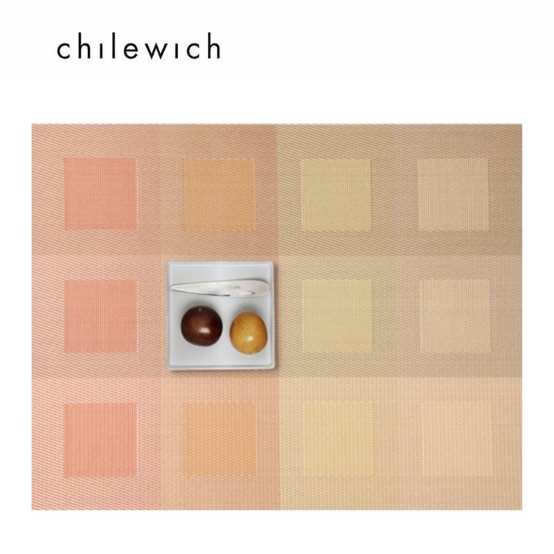 Chilewich / 设计方Engineered Squares系列餐垫36*48 cm四色可挑 - 餐垫/桌巾 - 硅胶 