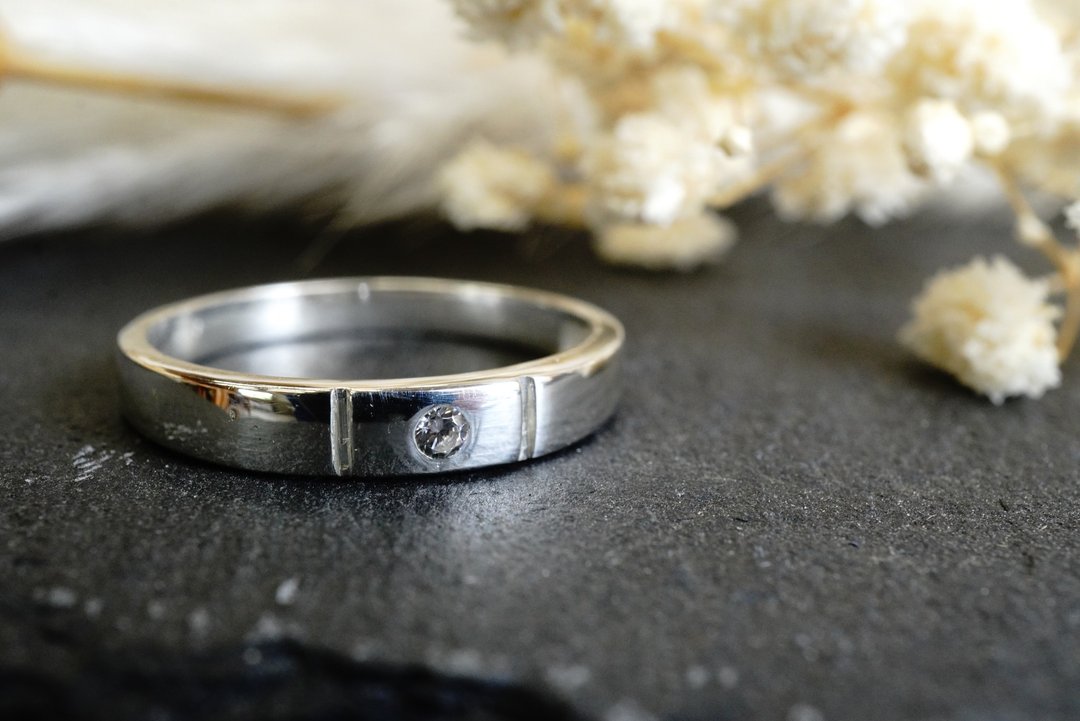 design ring 182 - 戒指 - 其他金属 银色