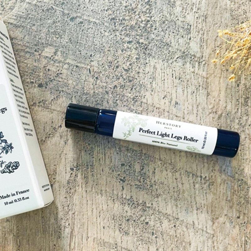 【HERSTORY】美腿轻盈・滚珠精华 Perfect Light Legs - 10ml - 香薰/精油/线香 - 精油 多色