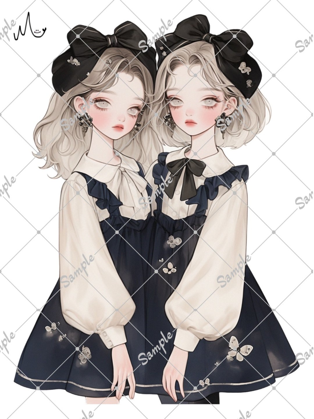 原创人物贴纸 - 贴纸 - 纸 