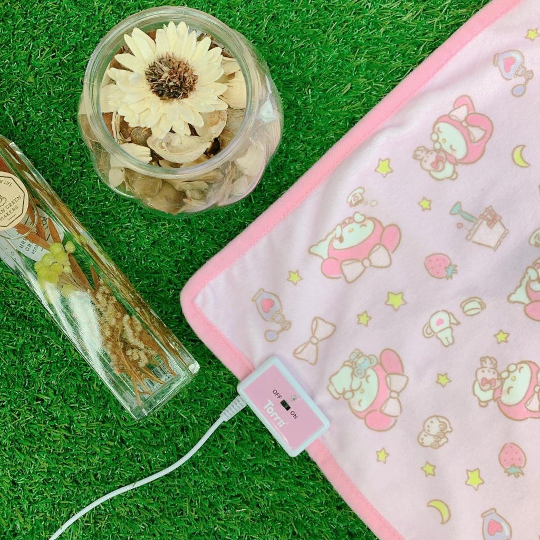 【香港限定】Torrii x  My Melody USB 迷你随行暖毯 - 数码小物 - 其他材质 粉红色