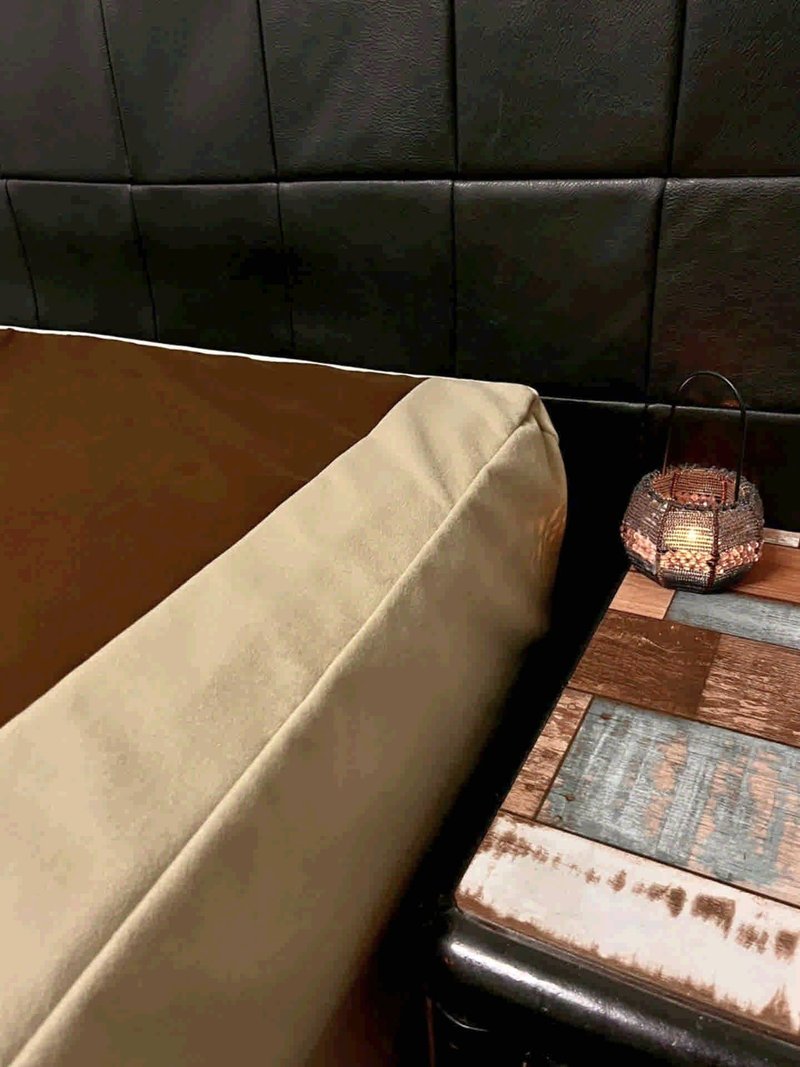 美国猫抓布床包组全不劳奢~ 珍珠奶茶 - 寝具 - 其他人造纤维 