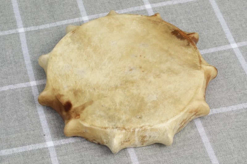 Handcrafted Nenets Drum / Spiritual Music for Meditation and Sound Healing - 吉他/乐器 - 其他材质 黄色