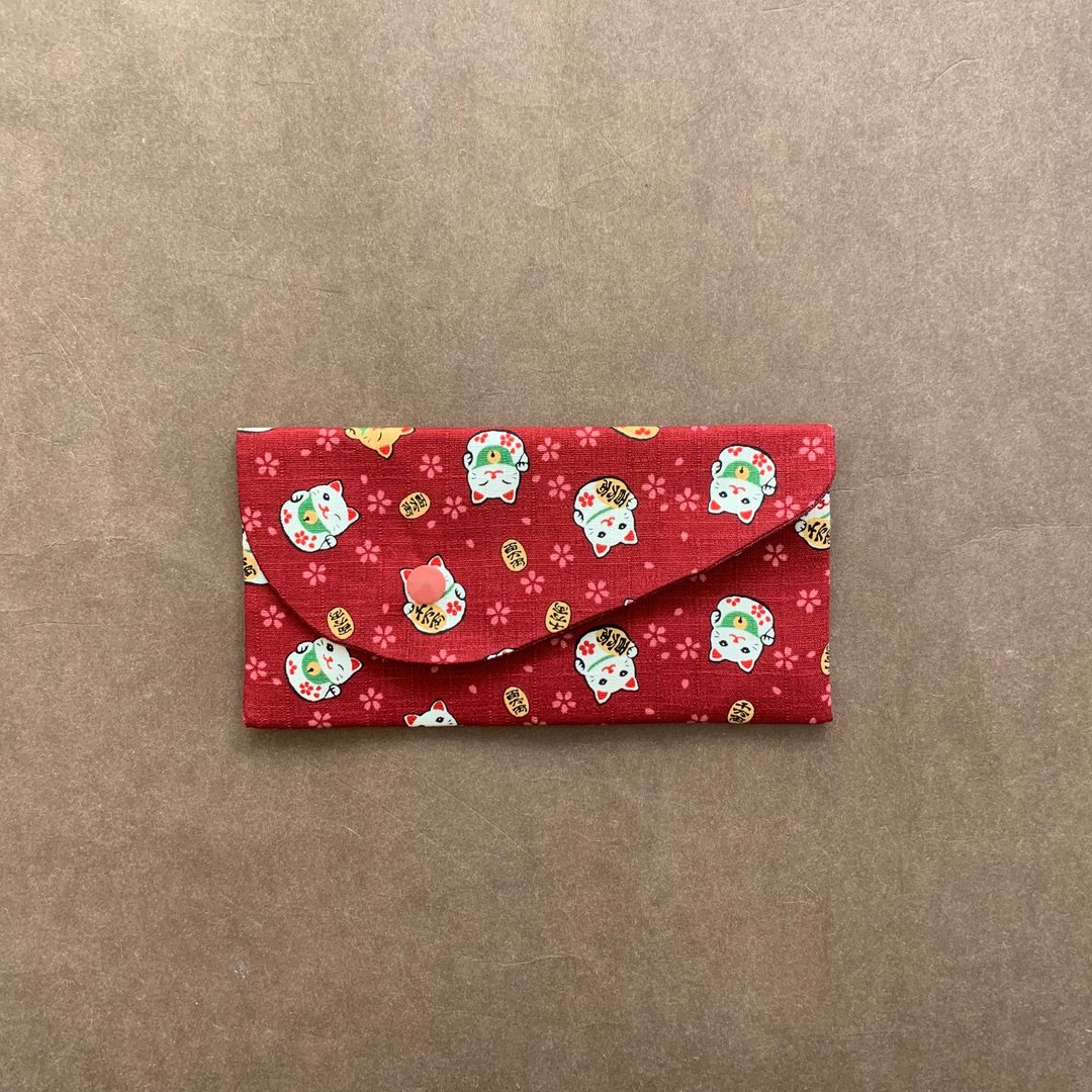 岛森家 / 红包袋 / 招财进宝不倒翁 - 红包/春联 - 棉 红色