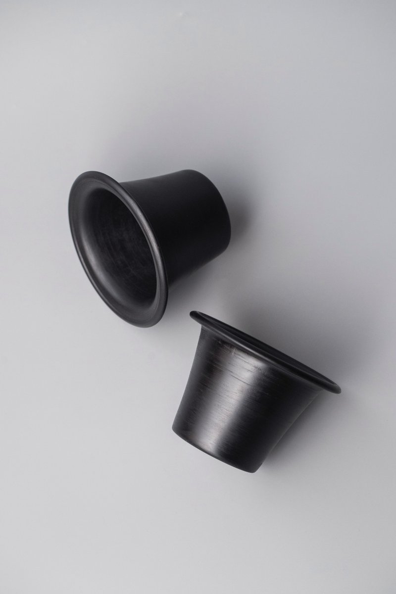 建水 茶道具 槠木 黑砺 - 茶具/茶杯 - 木头 