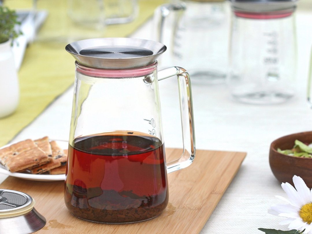 金点设计奖|茶觉360茶壶(650ml) - 茶具/茶杯 - 玻璃 粉红色