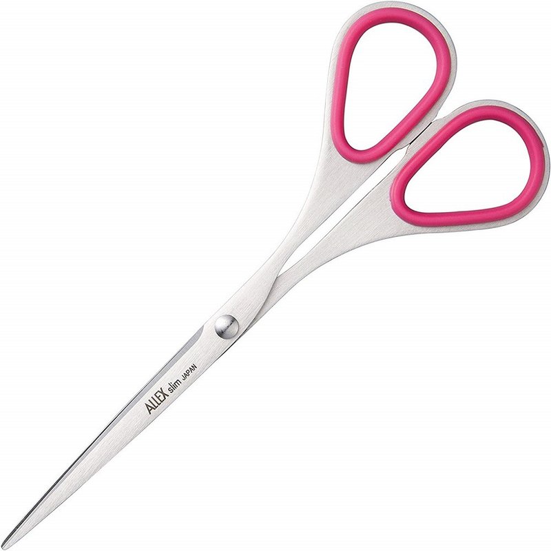 林刃物 Slim极细长刃剪刀(大) 140-粉 - 剪刀/拆信刀 - 不锈钢 粉红色