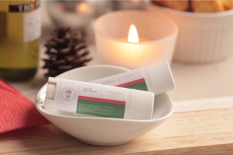 香水膏【 圣诞派对 Xmas party 】Solid perfume - 香水/香膏 - 其他材质 红色