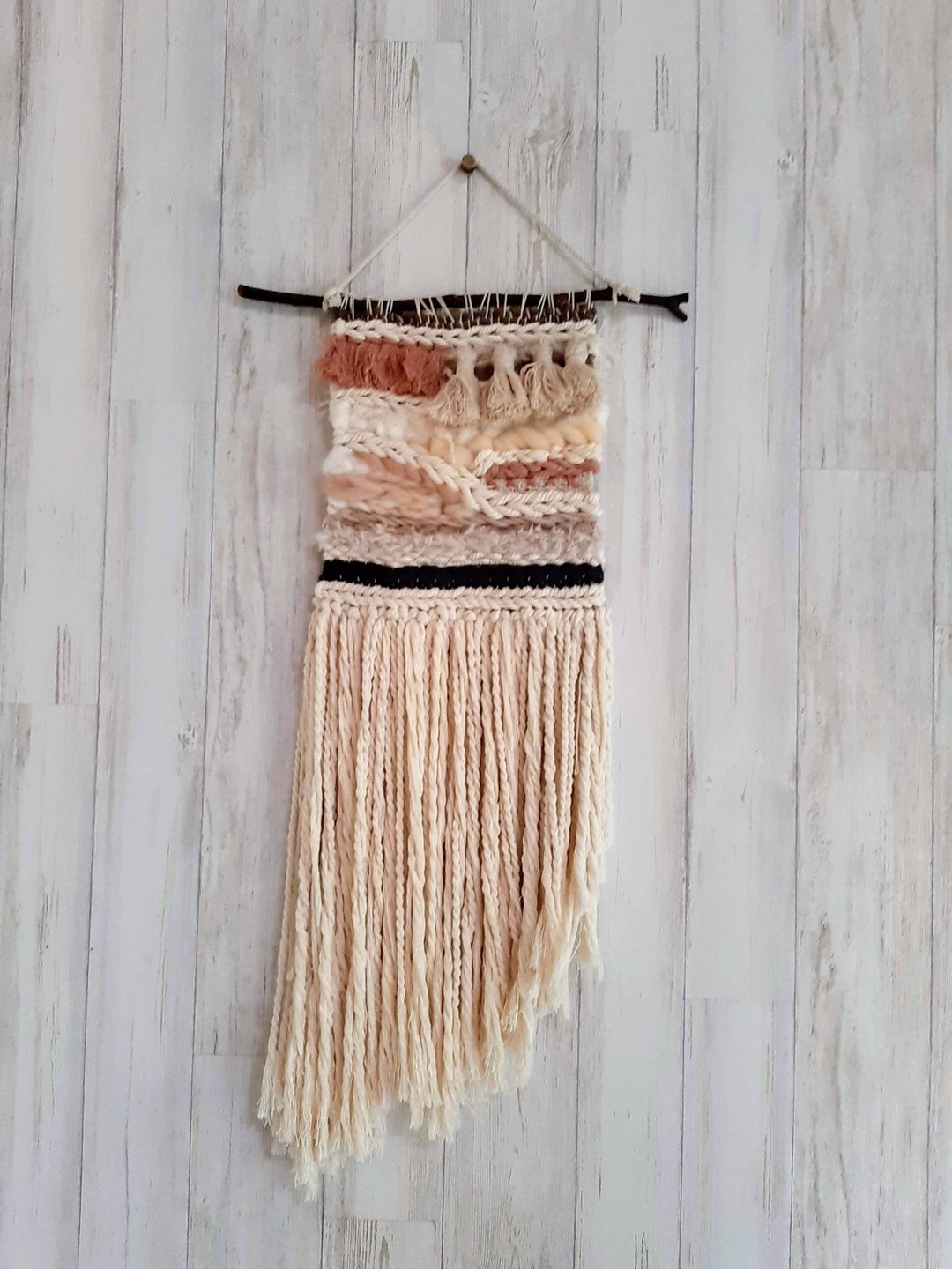 Weaving Tapestry - 墙贴/壁贴 - 棉 白色