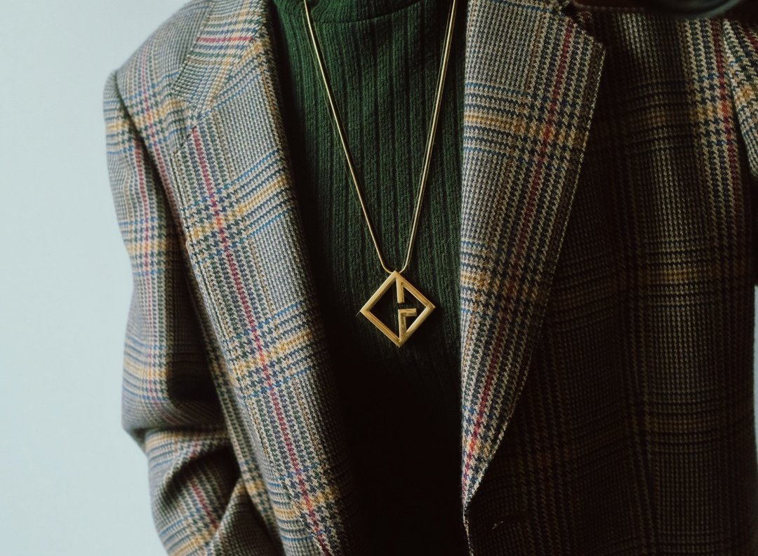 Givenchy Necklace/古董饰品/首饰/Vintage/复古项链 - 项链 - 铜/黄铜 金色